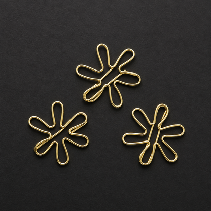 Flower Paper Clips