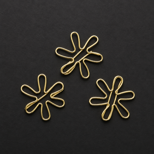 Flower Paper Clips